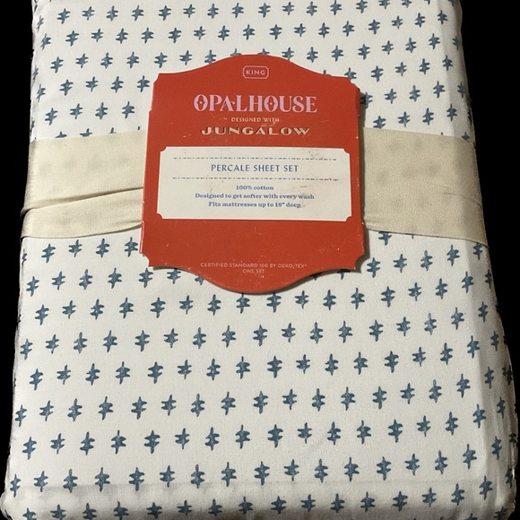 Opalhouse Bedding Opalhouse Nwt King Sheet Set Deep Pockets Up To 8